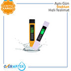 OverWater Su Arıtma Cihazı Tds Metre Su Kalite Sertlik İletkenlik Ölçümü