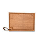 Antiq Vedra Kesme Tahtası - Iroko Ağacı 35 cm