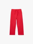 Pamuklu Beli Bağcıklı Basic Eşofman Altı