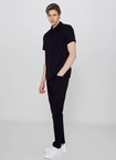 Wrangler Siyah Erkek Straight Denim Pantolon W12O021001 Siyah Denim Pantolon