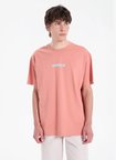 Wrangler Turuncu Erkek Relaxed T-Shirt W2610023UK Somon T-Shirt