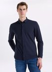 Lee Slim Fit Lacivert Erkek Gömlek L2610157410 Lacivert Gömlek