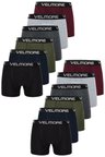 VELMORE Erkek Boxer 12’li Premium Kutu Pamuklu Likralı (Beden S - 5XL)