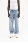 Erkek Straight Fit Jean Pantolon Açık Mavi
