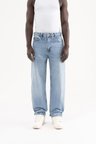 Erkek Straight Fit Jean Pantolon Açık Mavi