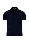 Lacivert Regular Fit Apaş Yaka Gömlek | S