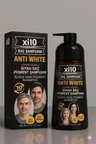 xi10 Beyaz Kapatıcı (Siyah-Black ) Saç Beyaz Kapatan Hızlı Şampuan (Beyaz Saçlar İçin) 300 ml.