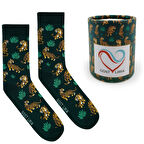 Tiger Socks – Desenli Unisex Soket Çorap