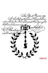 Hdm03 Home Dekor Midi Stencil (25x25)