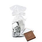 Melodi Yaldız Sargılı Madlen Sütlü Çikolata Gümüş 250 gr