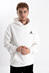 Unisex Jordan Logo Baskı Kapşonlu Sweatshirt