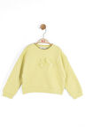 Nk Kız Bebek Little Sweatshirt 1-4 Yaş Yeşil