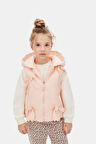 Nk Kız Çocuk Fiyonklu Yelek 4-8 Yaş Pembe
