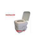 Medikalcim Su Tanklı Hasta Yatağın Başucunda Suyu Olan Tuvalet