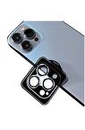 Apple iPhone 12 Pro Uyumlu CL-09 ​​​​Kamera Lens Koruyucu Kolay Takma Aparatlı