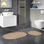 Alanur Damaks Oval Cotton 2 Li Paspas Eskitme