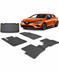 Sahler Sahler Renault Clio 5 2020 + 4.5D Havuzlu Paspas Rizline 3D Bagaj Havuzu