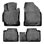 Rizline Toyota Corolla Sedan  2013-2018  3D Havuzlu Paspas Siyah