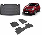 Sahler Sahler Renault Clio 4 2012-2019 4.5d Paspas Ve Rizline 3D Bagaj Havuzu Seti