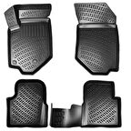 Rizline Opel Mokka 2021 ve Sonrası 3D Havuzlu Paspas Siyah