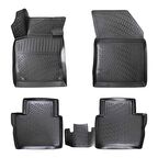 Rizline Peugeot 508 2018 +   3D Havuzlu Paspas Siyah