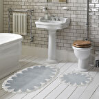 Zara Oval 2 Li Banyo Takımı