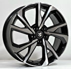 TORK-9099 7.5*19 5*114.3 ET45 64.1 BLACK MACHINED XL