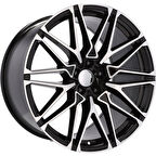 BK-5771 11.5*21 5*120 ET37 74.1 BLACK MACHINED XL