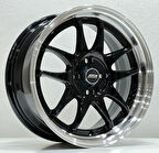 BCH-7899 8*17 4*100 ET35 73.1 BLACK+LIP MACHINED