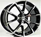 BK-5601 9*19 5*112 ET40 66.56 BLACK MAC XL