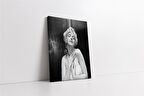 Marliyn Monroe Siyah Beyaz Kanvas Tablo