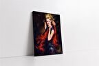 Dansçı Kadın Kanvas Tablo