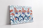 Osmanlı Çini Görselleri Kanvas Tablo