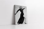 Siyah Beyaz Marilyn Monroe Kanvas Tablo