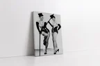 Siyah Beyaz Marilyn Monroe Kanvas Tablo