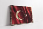 Türk Bayrağı Kanvas Tablo