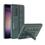 Galaxy S24 Kılıf Standlı El Tutacaklı Band Kılıf