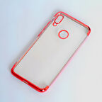 Huawei Honor 8A Kılıf Dört Köşeli Lazer Silikon Kılıf