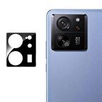Xiaomi Mi 13T Pro Zore 3D Kamera Camı Koruyucu Siyah