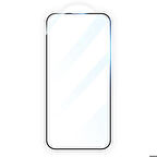 iPhone 15 Pro Max HD Parlak Zore 3D Rak Ekran Koruyucu