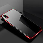 Xiaomi Redmi 7A Kılıf Dört Köşeli Lazer Silikon Kılıf