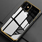 Apple iPhone 11 Kılıf Zore Dört Köşeli Lazer Silikon Kılıf