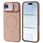 iPhone 17 Air Kılıf M-safe Şarj Özellikli Kamera Standlı Notron Kılıf