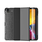 İpad Air 11 2024 / İpad Air 10.9 2022 (5.Nesil) / İpad Air 10.9 2020 (4.Nesil) / İpad Pro 11 2018 Tablet Kılıfı Deri Görünümlü Şık Tasarım Tablet Kılıfı