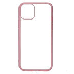 iPhone 11 Pro Max Kılıf Arkası Şeffaf Kenarları Renkli Endi Kılıf