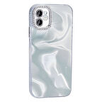 iPhone 12 Kılıf Airbagli Parlak Taş Detay Tasarımlı Esila Kılıf