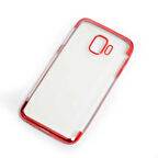 Galaxy J2 Core Kılıf Dört Köşeli Lazer Silikon Kılıf