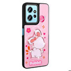 Xiaomi Redmi Note 12 4G Kılıf Parlayan Kabartmalı İkonik Figürlü Amas Silikon Kılıf