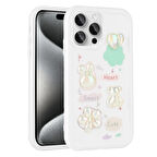 iPhone 14 Pro Kılıf Kabartma Figürlü Parlak Toys Silikon Kılıf