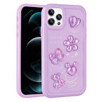 iPhone 13 Pro Kılıf Kabartma Figürlü Parlak Toys Silikon Kılıf